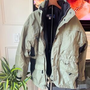 Unisex Sportcaster Ski Jacket Winter Coat – Size men’s L –Fleece Lined Hooded